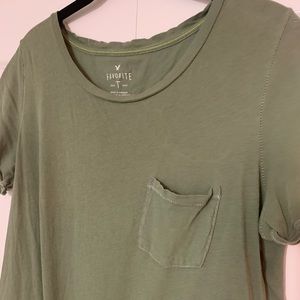 Olive loose tshirt